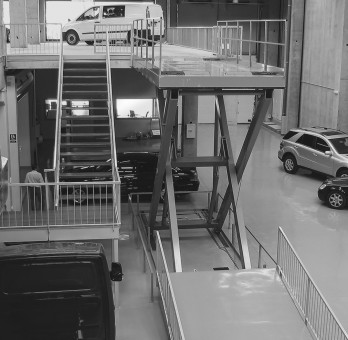 Movement of cargo on height, ergonomics of work with cargo