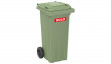 120 litre plastic waste bins