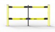 Pedestrian barriers and security gates