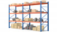 Shelf racking based on pallet racking