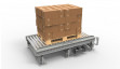 Conveyor systems for pallets