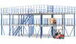 Platform with a minimum number of supports