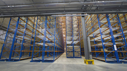 Нестандартные паллетно-полочные стеллажи
                      