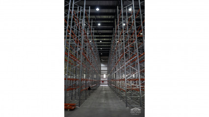 Установка висотних палетних стелажів (висота — 10,5 м) фото №8 Установка висотних палетних стелажів (висота — 10,5 м)