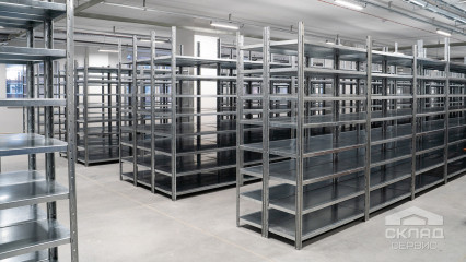 Поличні стелажі «Смарт» на болтах
                      