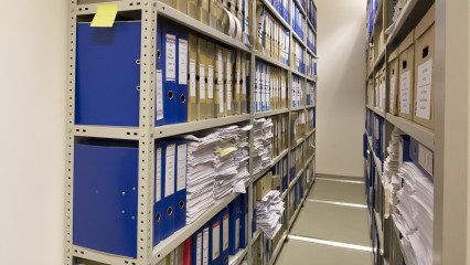 Мобильные архивные стеллажи: экономим полезную площадь
                          фото
                      