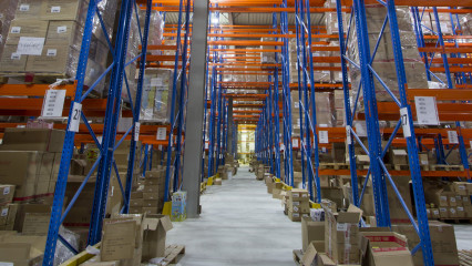 Паллетные стеллажи для легких грузов
                          в интернет-магазине
                      