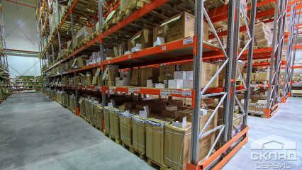 Склад для рибальських товарів. Висотні палетні стелажі фото №4 Склад для рибальських товарів. Висотні палетні стелажі
                          в Україні