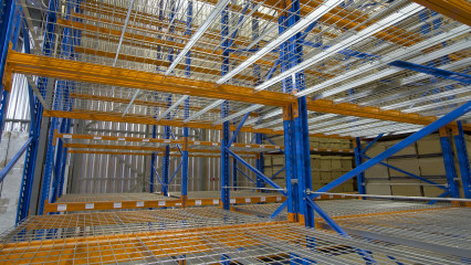 Нестандартные паллетно-полочные стеллажи
                          фото
                      