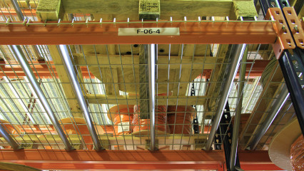 Сітчасті металеві полиці для палетних стелажів
                          замовити
                      