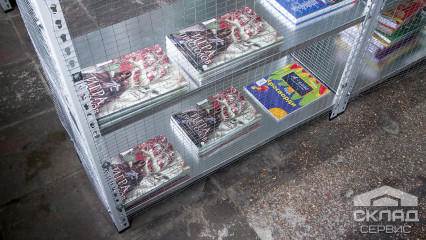 Поличкові стелажі для книжкового інтернет-магазину
                          SSK
                      