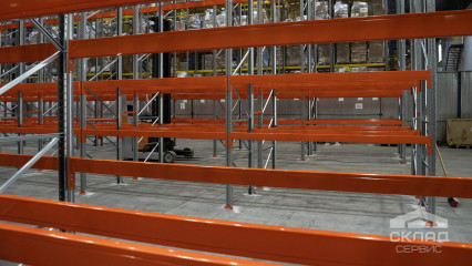 Установка висотних палетних стелажів (висота — 10,5 м) фото №3 Установка висотних палетних стелажів (висота — 10,5 м)
                          замовити