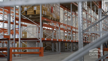 Этапы установки (монтаж) паллетно-полочных стеллажей
                      