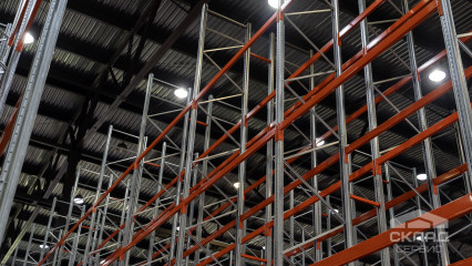 Установка висотних палетних стелажів (висота — 10,5 м) фото №2 Установка висотних палетних стелажів (висота — 10,5 м)
                          купити