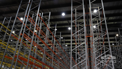 Установка висотних палетних стелажів (висота — 10,5 м) фото №5 Установка висотних палетних стелажів (висота — 10,5 м)
                          в інтернет-магазині