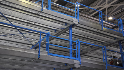 3-х поверхова платформа – незвичайне і ефективне рішення для складу
                      