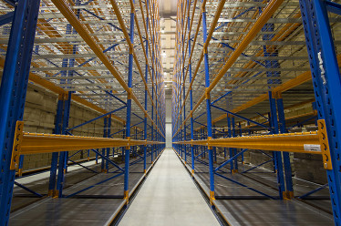 Нестандартные паллетно-полочные стеллажи