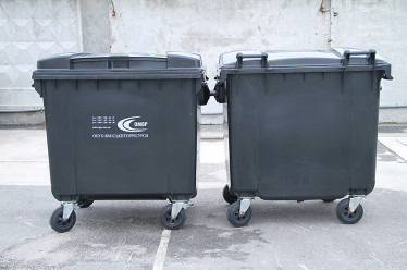Сміттєві контейнери 1100 л. Нове випробування