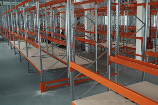 Stages of installation (assembly) of pallet-shelf racks photo №1 Stages of installation (assembly) of pallet-shelf racks